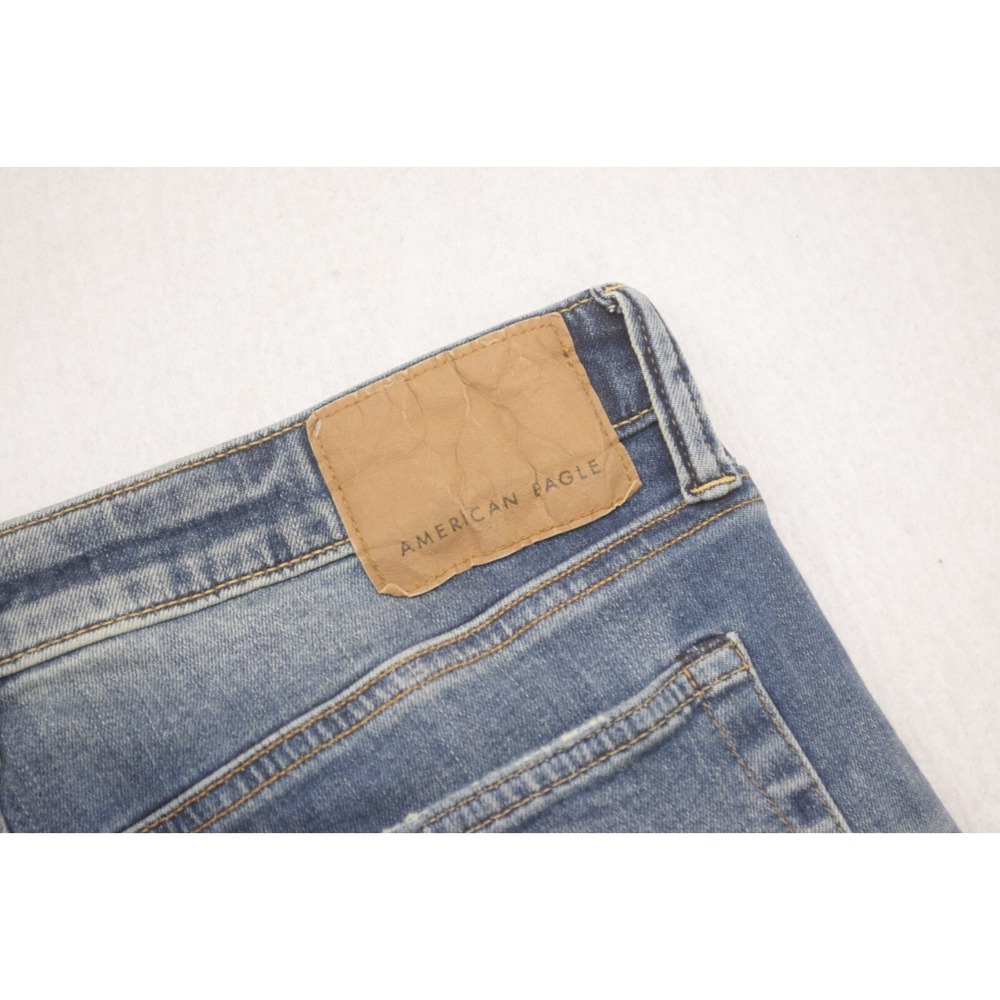 American Eagle Next Level Flex Skinny Straight Leg Denim Jeans Mens Size 32 x 36